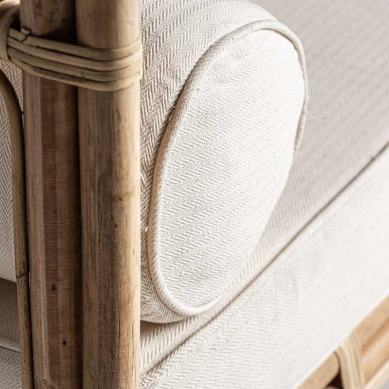 sofa martis natural y ratán