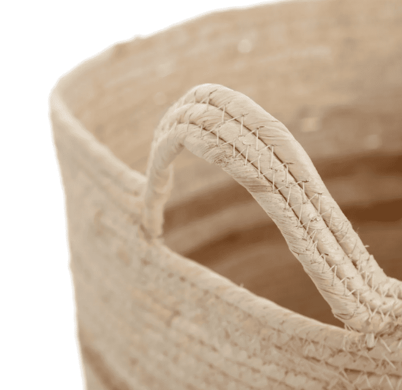 S/3 CESTOS NATURAL-BEIGE FIBRA NATURAL