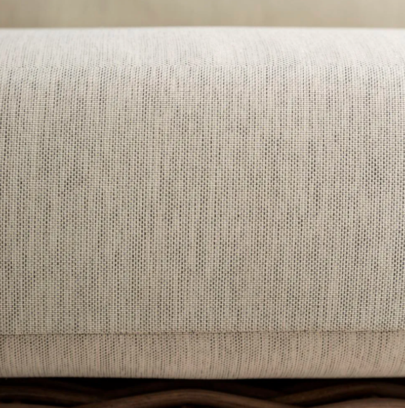 sofa ratan blanco 2 plazas