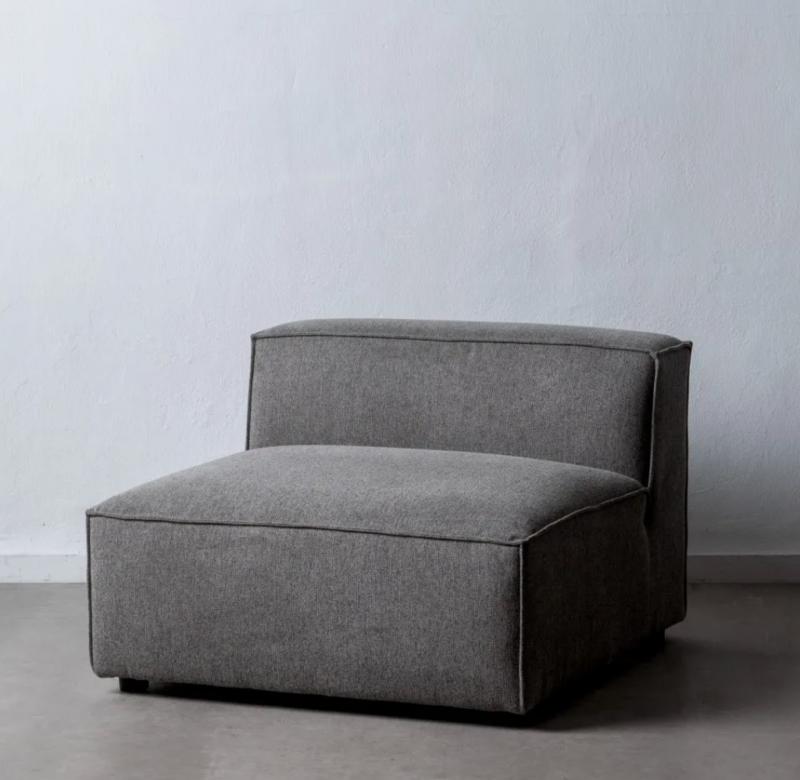 sofa modular gris