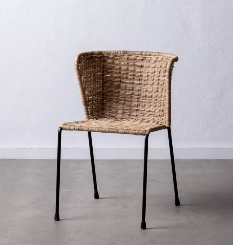silla fibra natural