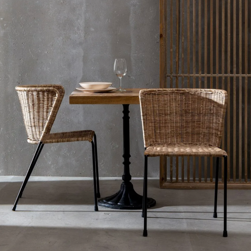 silla fibra natural
