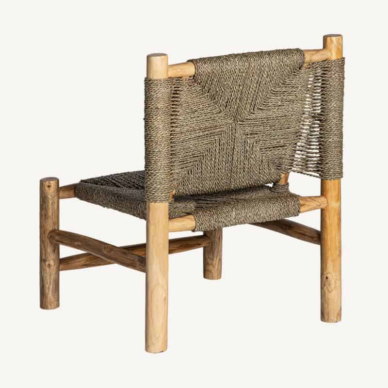 sillon manhula natural rafia ana garcia interiorista