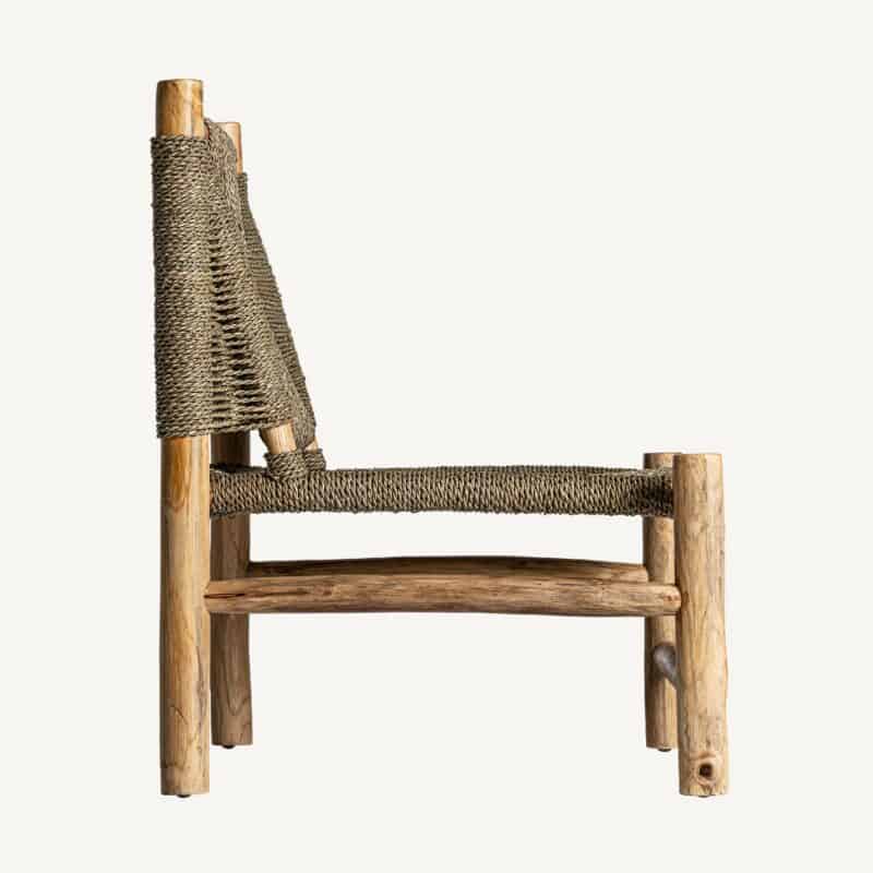 sillon manhula natural rafia ana garcia interiorista
