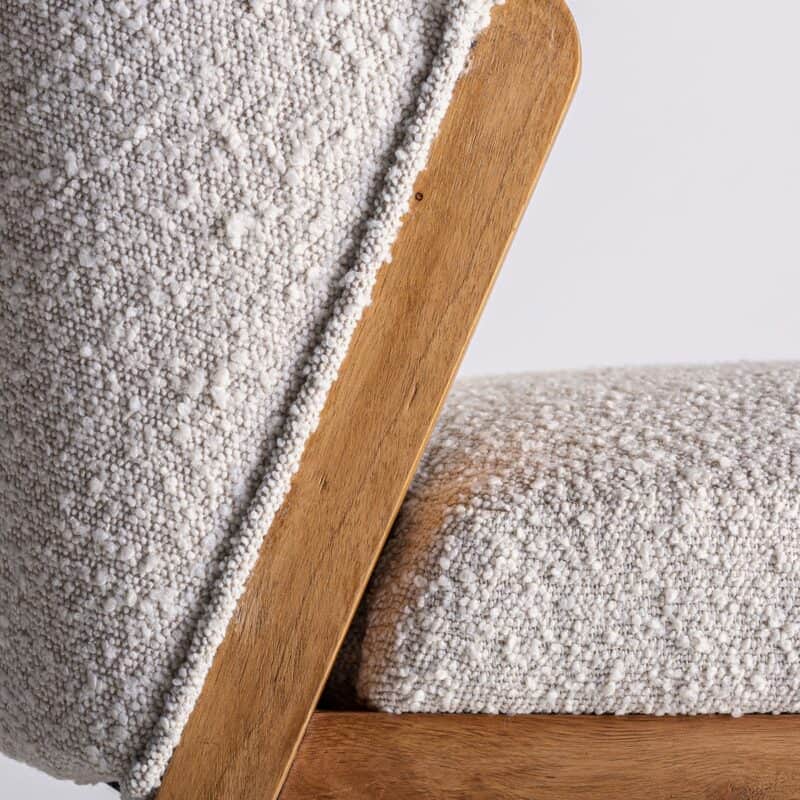 SILLA CHAISE PRATI BOUCLÉ