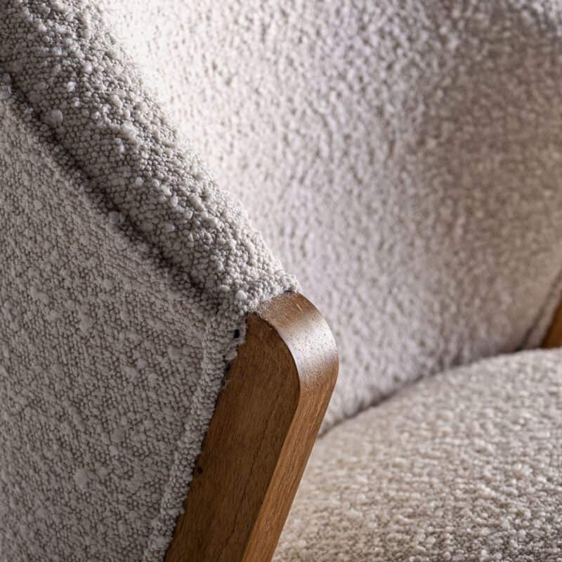 SILLA CHAISE PRATI BOUCLÉ