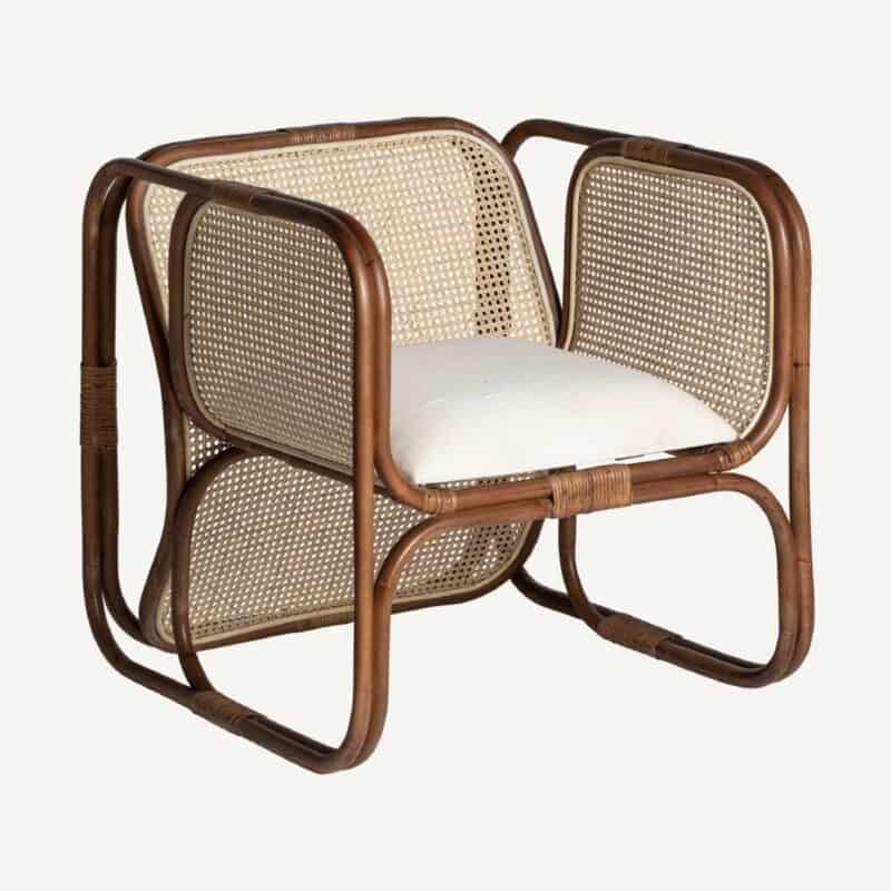 sillón cholet ratan