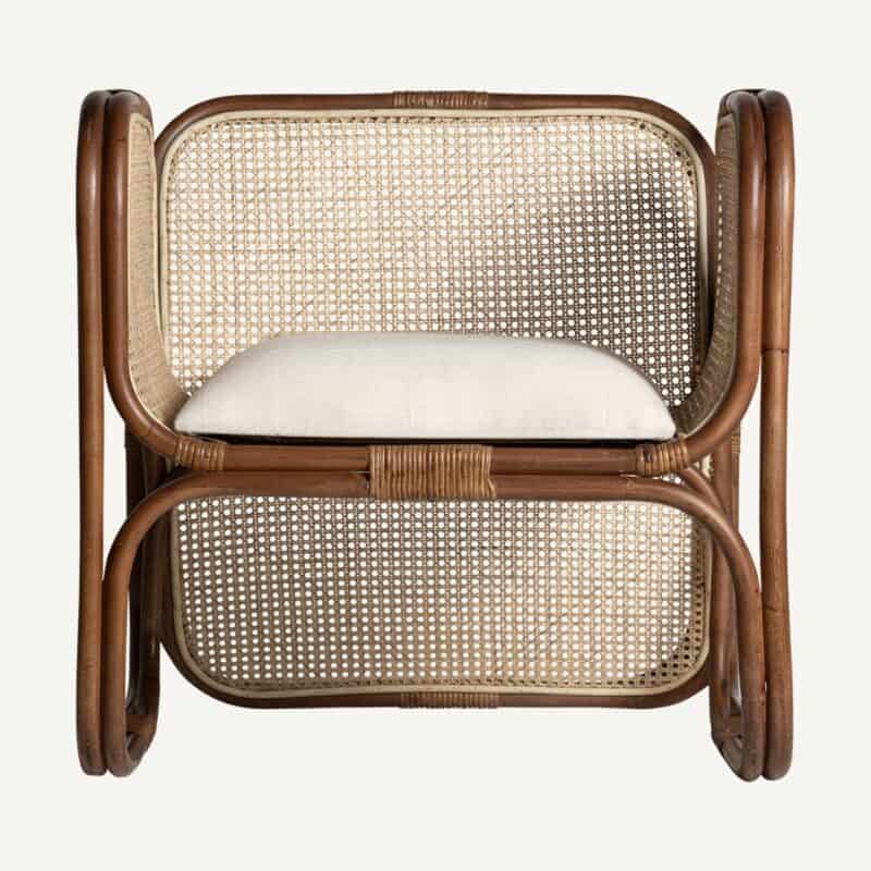 sillón cholet ratan