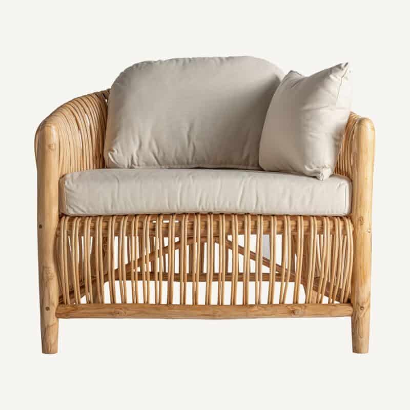 sillón tisno ratán