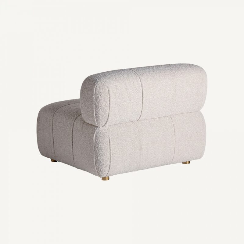 Sofá modular Scourze Bouclé