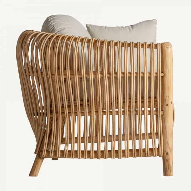 sillón tisno ratán