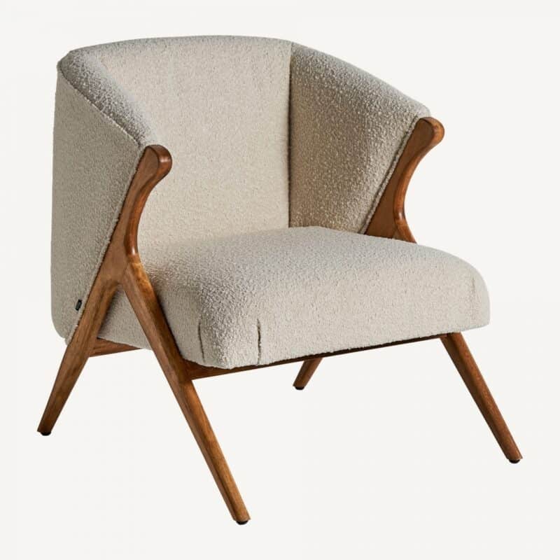 sillón prati bouclé