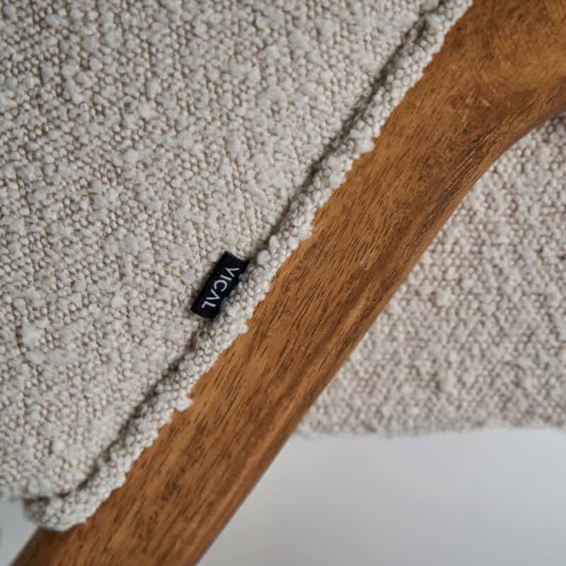 sillón prati bouclé