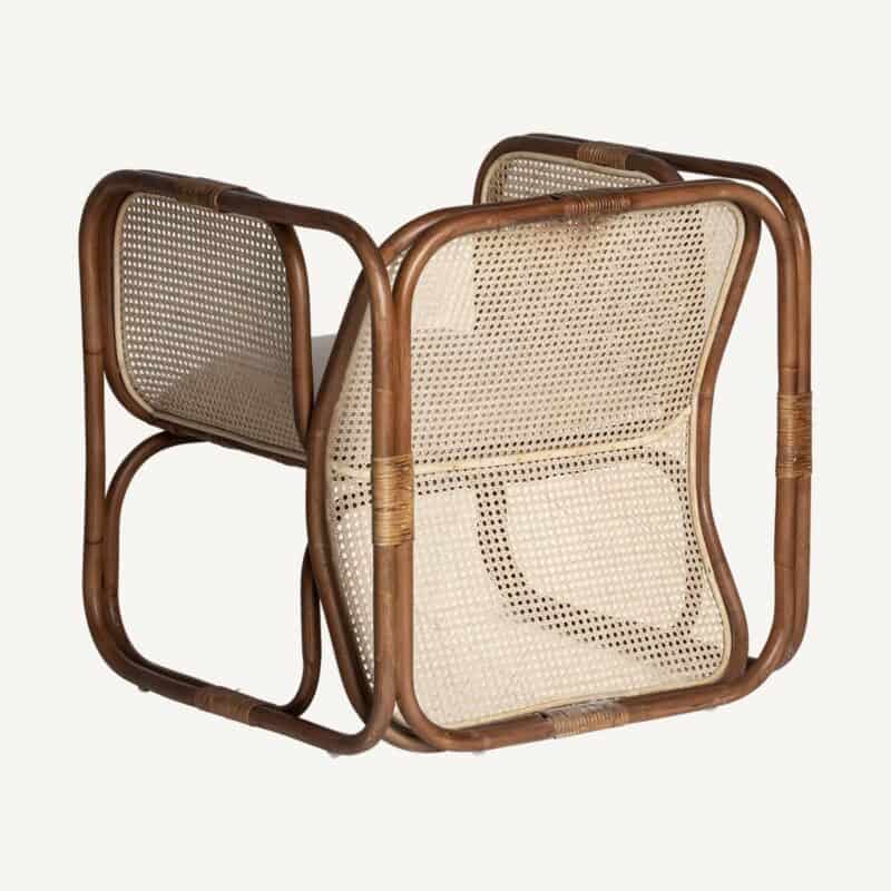 sillón cholet ratan